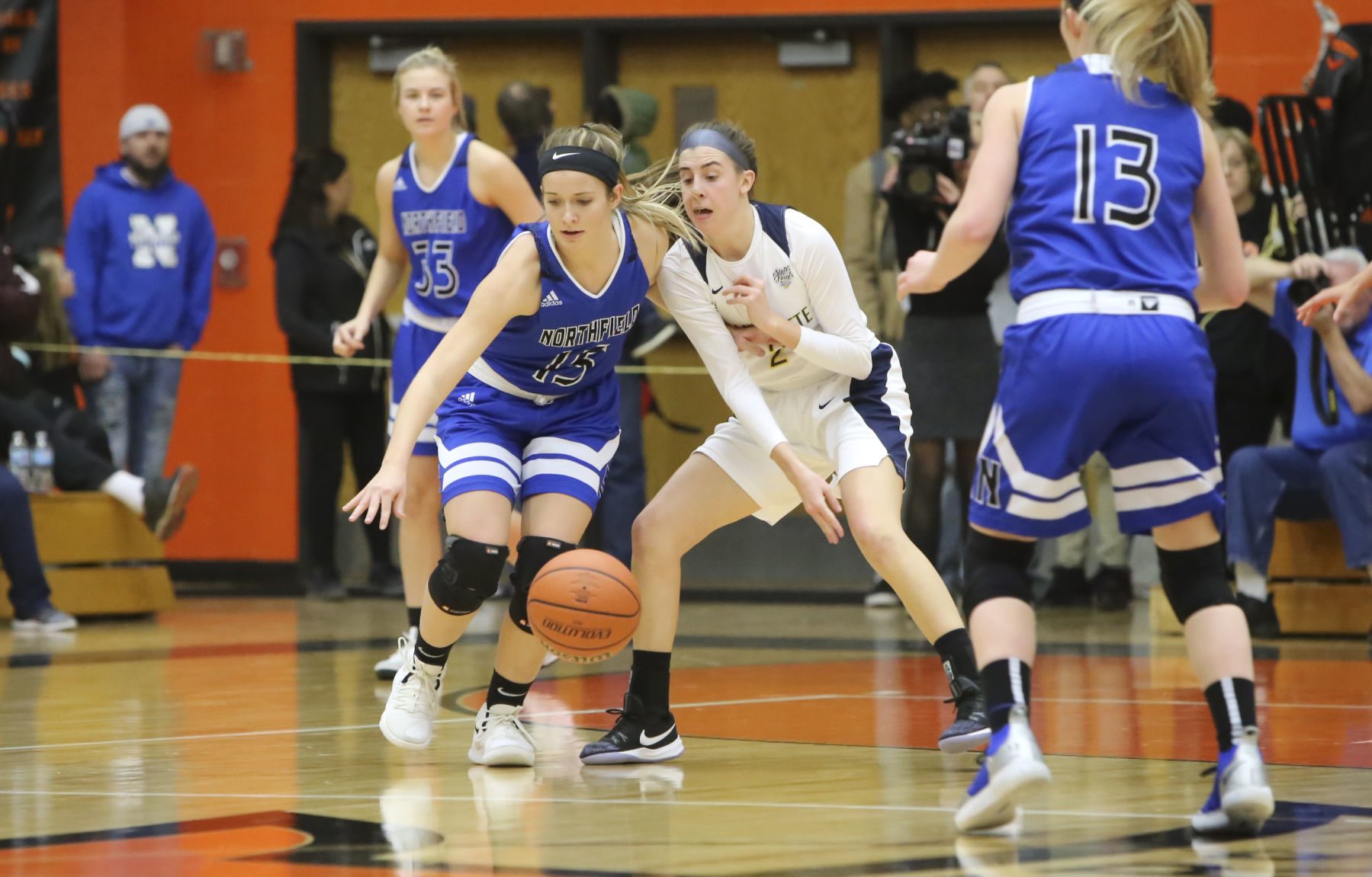 Marquette Catholic plays Northfield Saturday in semi state at LaPorte High School